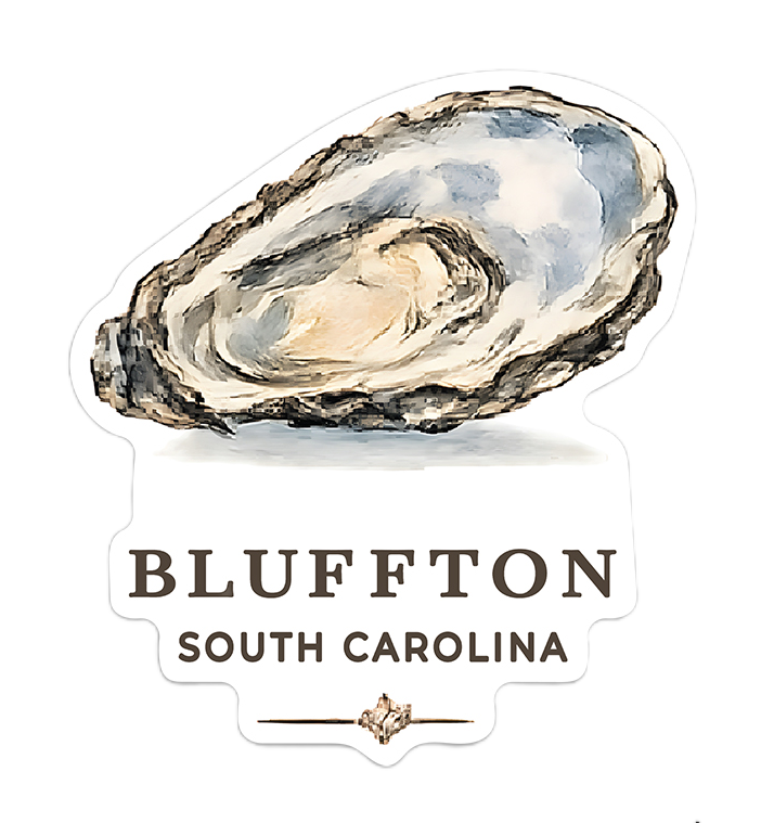 BLUFFTON DIE CUT STICKERS